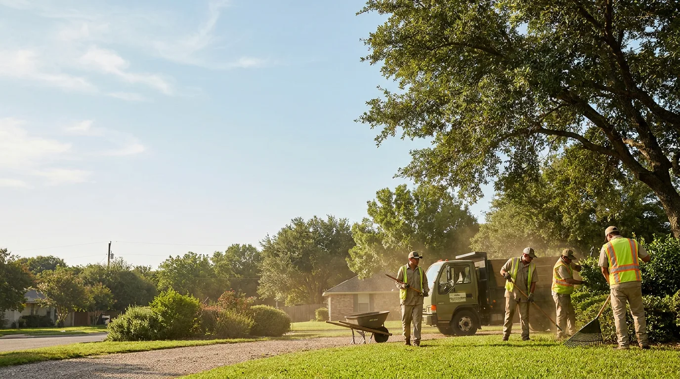 Landscaping in Aquilla, TX near me